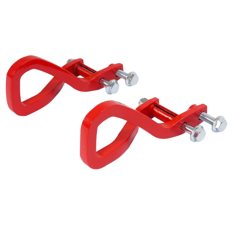 Heavy Duty Front Car Tow Hooks With Bolts Red for GMC Sierra 1500 2019-2026