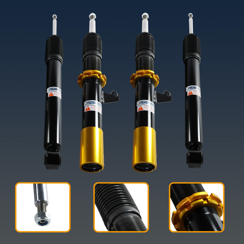 Coilover Struts Set for 2006-2014 VW MK5 MK6 Golf Jetta Suspension Spring Kit
