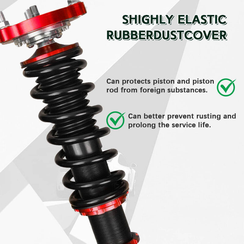 Coilovers Suspension Kit Adjustable Height Struts Shocks for Honda Civic