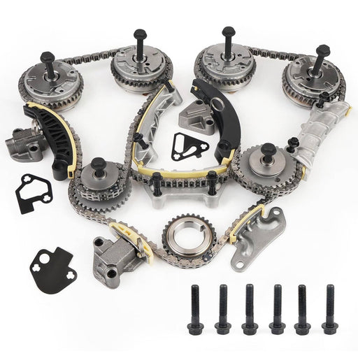 DURAFORCE Timing Chain Kit 4VVT Cam Phaser Gear for Buick Cadillac Chevrolet GMC Pontiac