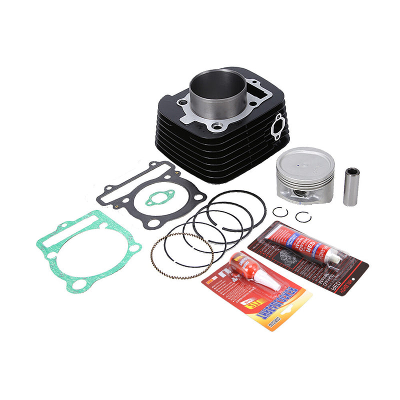 Cylinder Piston Gasket Top End Rebuild Kit for Yamaha Big Bear 400 2000-2012 ATV