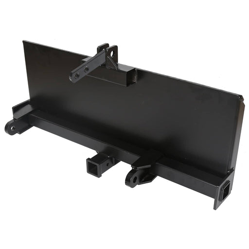 DURAFORCE 3-Point Attachment Adapter Hitch Adjustable for Skid Steer Loader Tractor