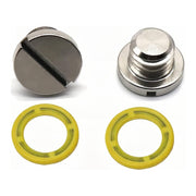 DURAFORCE 8M0058389 Lower Unit Drain Fill Hole Screw Set for Mercruiser Mercury 1079953Q04