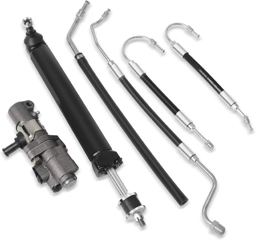 DURAFORCE Power Steering Valve Cylinder Ram Hose Kit for Corvette C2 C3 1963-1979 No Cores
