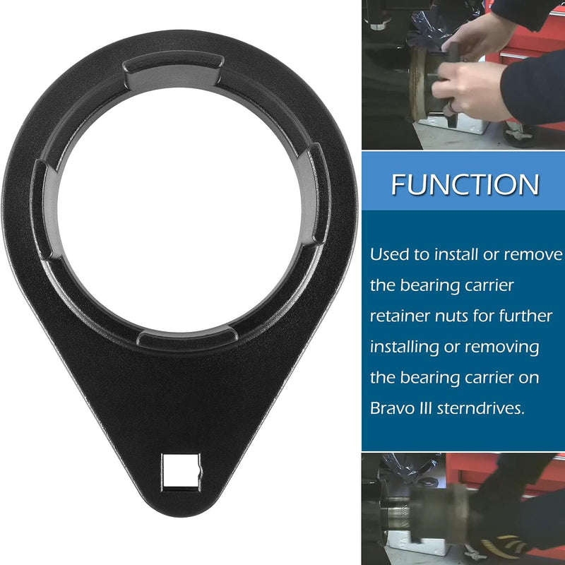 91-8053741,91-805374 Bearing Carrier Retainer Wrench Tool for Mercruiser Bravo 3
