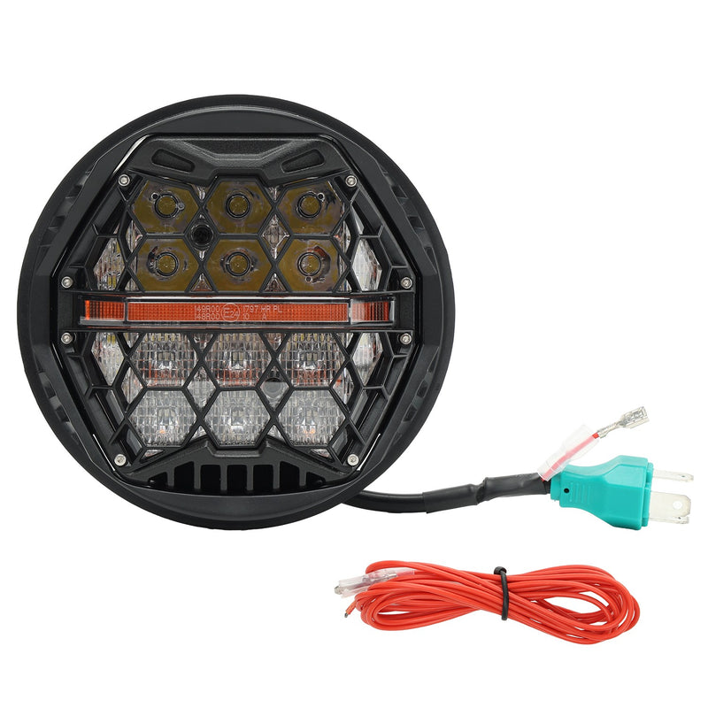 5.75'' Plug&Play LED Headlight Hi/Low DRL for Harley StreetBob Super Glide