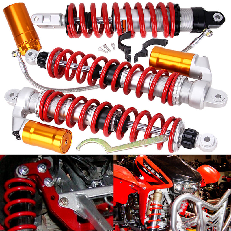 Front Rear Shocks Suspension 410mm 395mm for Honda TRX400EX TRX450R TRX450ER