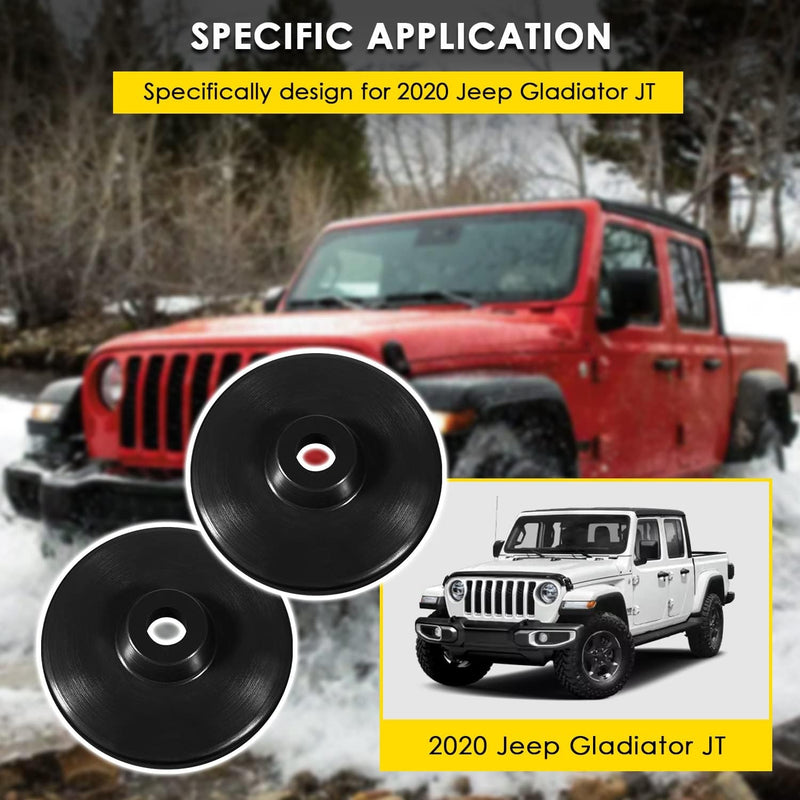 KJ09192 0.75 Inch Lift Kit Rear Coil Spring Spacers for 2020 Jeep Gladiator JT