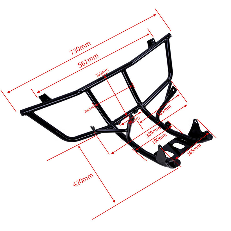 Front Bumper Grill Guard Fits for Honda Recon 250 TRX250 TE TM ATV 2005-2024