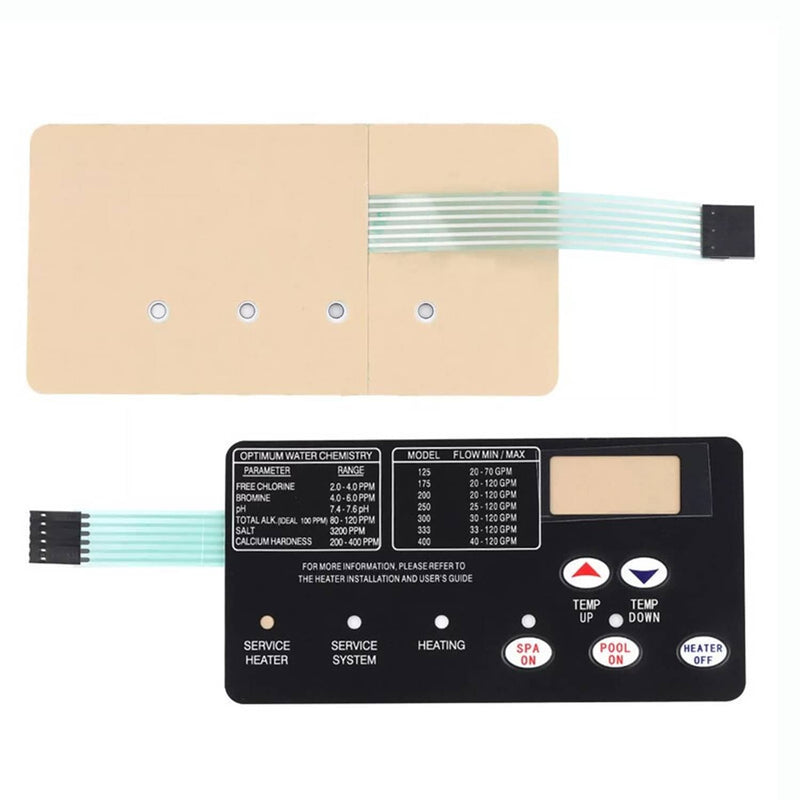 472610Z Control Board Kit with Switch Pad for Pentair Master Temp 400 42002-0007