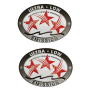 DURAFORCE Ultra Low Emission 3 Star Decals Stickers for SeaDoo for Yamaha for Honda 2PCS