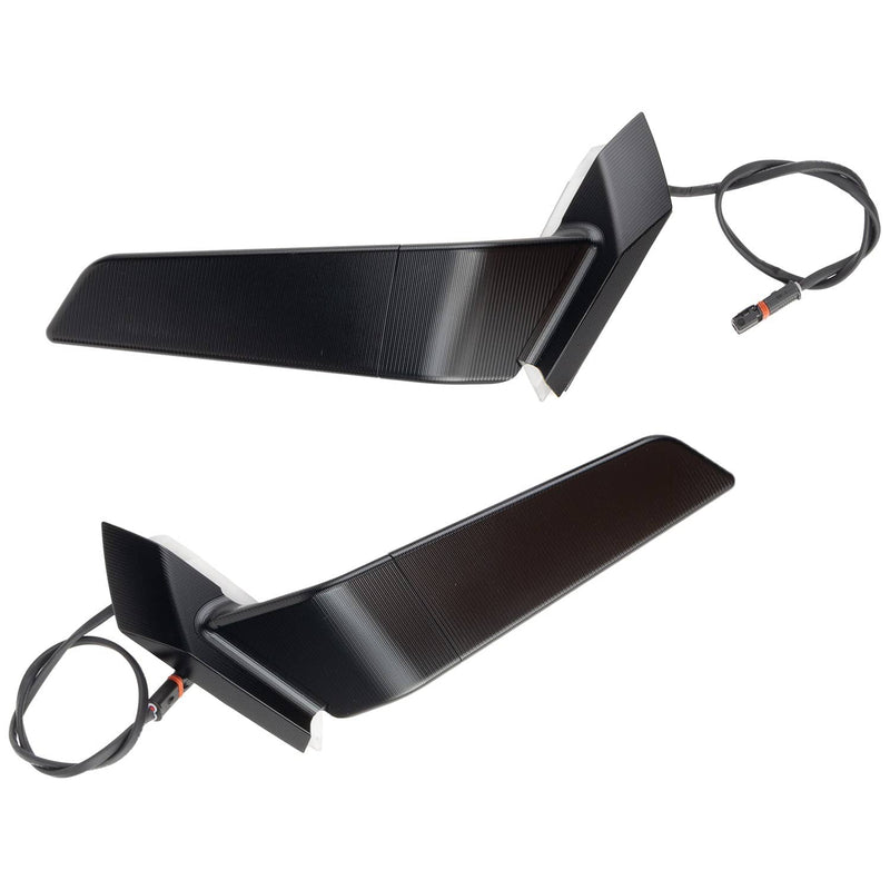 Rearview Wing Mirrors with LED Turn Signal Light for BMW S1000RR 2019-2024 2025
