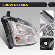 DURAFORCE Fog Light Turn Signal Lamp With Wiring Bulbs for Chevy Equinox 2018-2021 Set