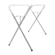 DURAFORCE Heavy Duty Auto Body Painting Adjustable Work Stand For Bumpers 500 LBS Silvery