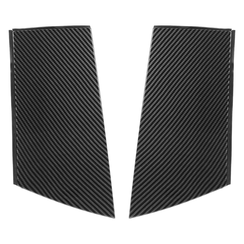 Pillar Molding Trim Cover Carbon Fiber Painted for Nissan 370Z 2009-2020 LH RH