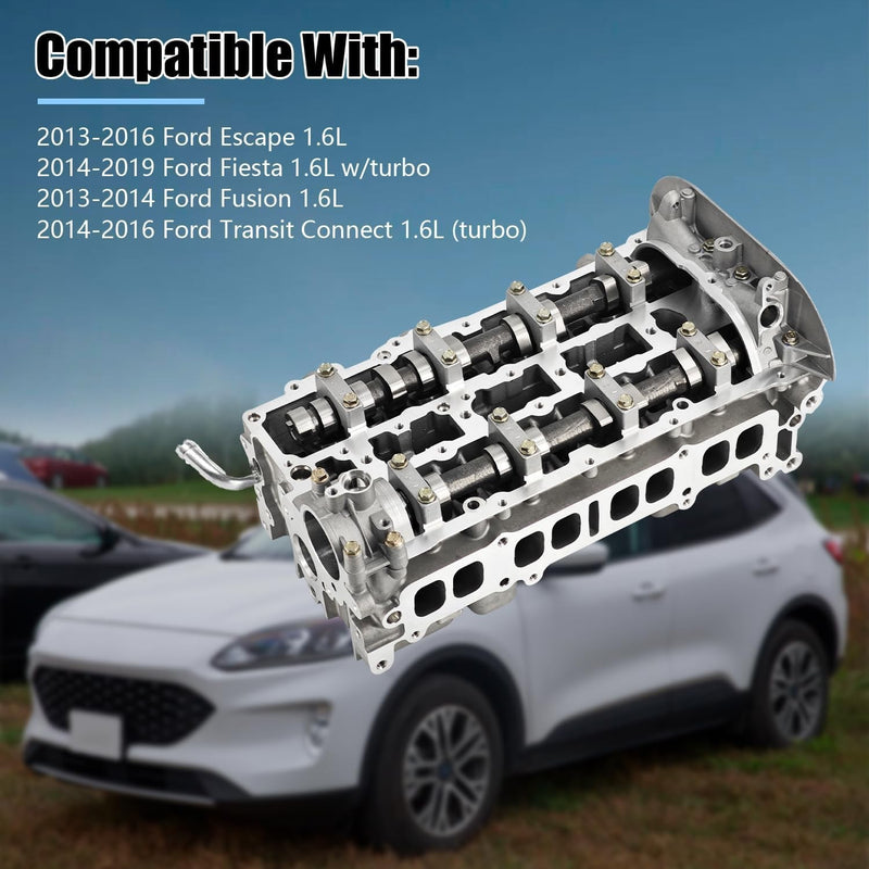 Cylinder Head Assembly for Ford Escape Fiesta Fusion 1.6L Turbo