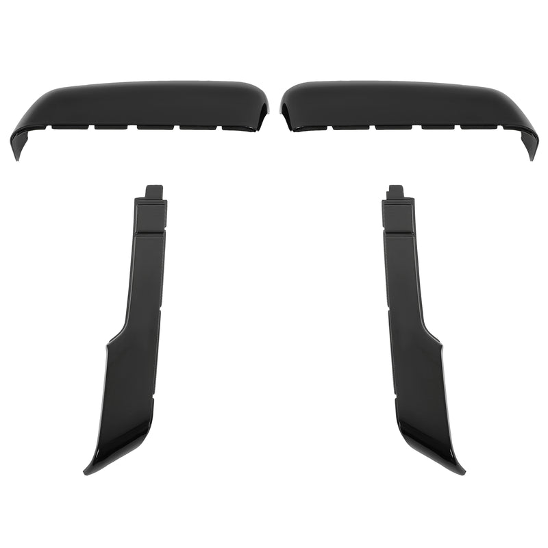 Side Mirror Cover Caps for Chevy Silverado for GMC Sierra HD 2500 3500 2020-2024