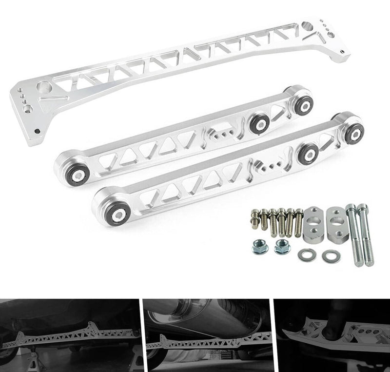 Rear Suspension Lower Control Arm Subframe Brace Kit for Honda Civic EK 96-00