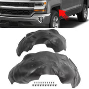 DURAFORCE Inner Fender Liners for Chevy Silverado 1500 2007-2013 Front Driver Passenger