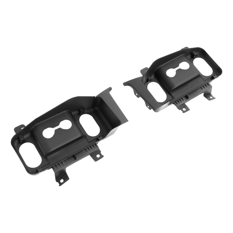 LH RH Front Bumper Tow Hook Trim Cover Panel for Ford Super Duty 17-19 Pair