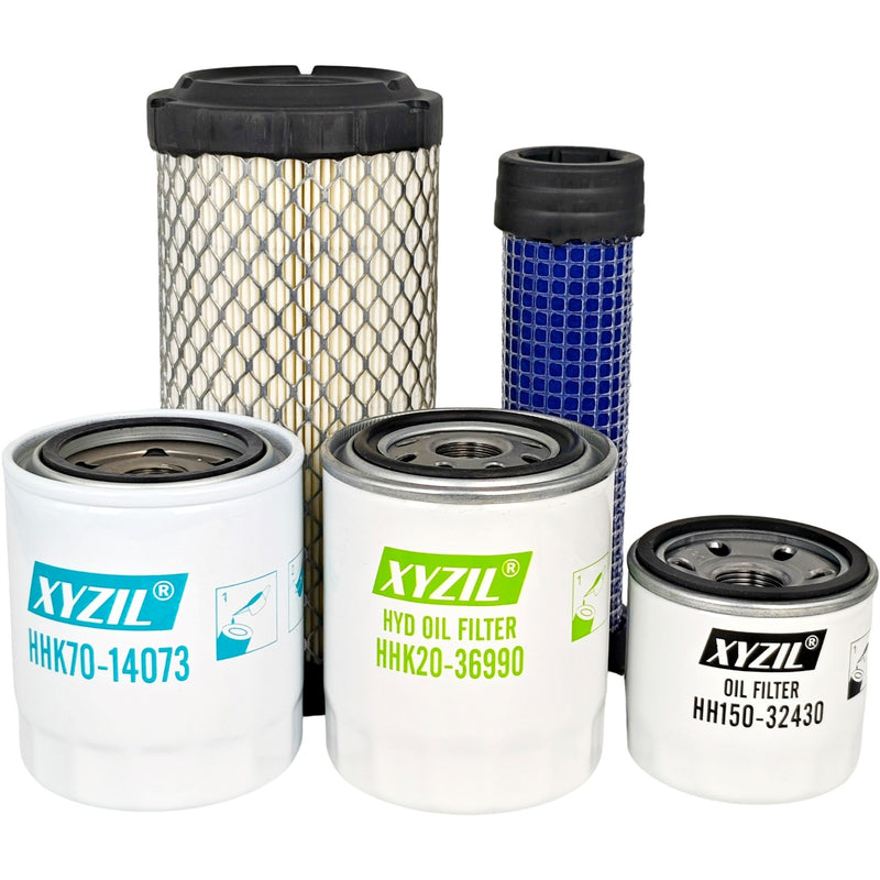 77700-01818 Maintenance Filter Kit for Kubota Engine Oil Hydraulic HST HYD