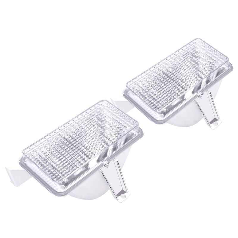 DURAFORCE Turn Signal Corner Park Lights for Chevy for GMC Pickup Truck 1983-1991 Pair