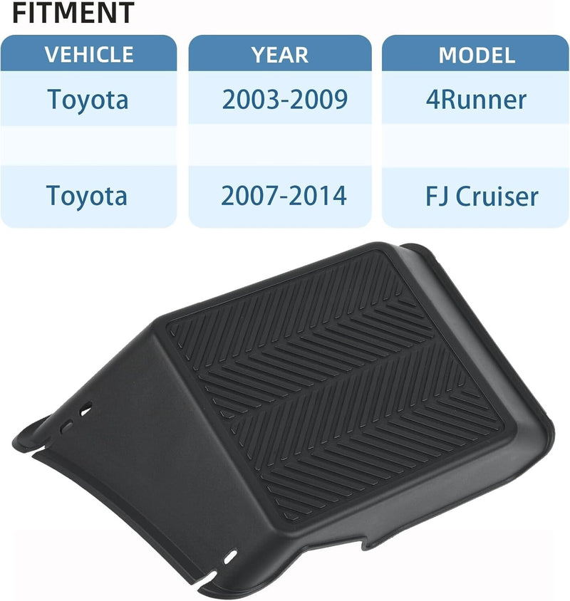 Driver Side Floor Cover Footrest for 2007-2014 Toyota FJ Cruiser 58190-35030
