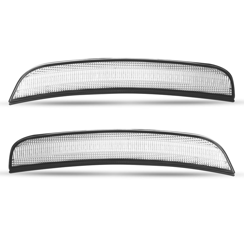 Clear LED Rear Red Side Marker Lights Lamps for Chrysler 300 300C 300S 2015-2023