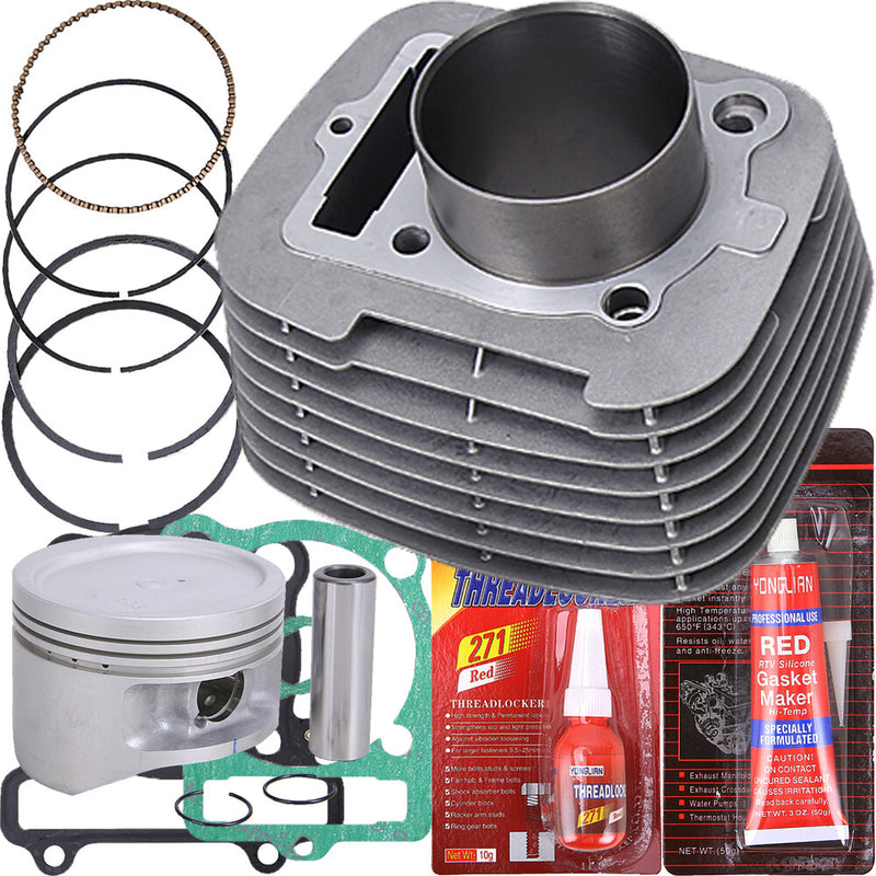 83mm Cylinder Piston Gaskets Top End Kit for 2000-2012 Yamaha Big Bear 400