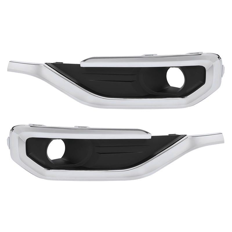Fog Light Trim Bezel Chrome for GMC Acadia 2017-2019 Passenger Driver Side