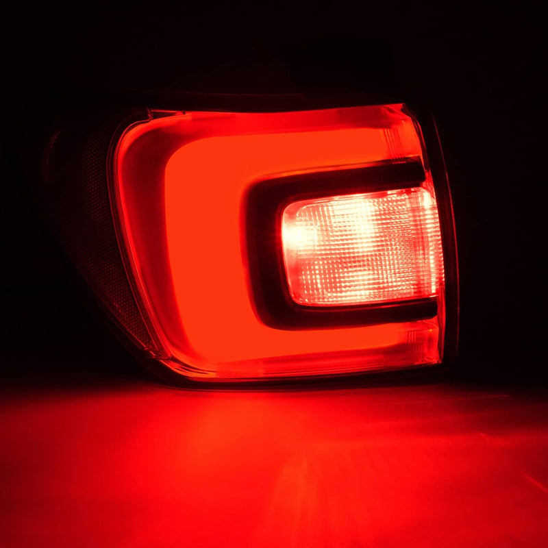 DURAFORCE Left Driver Side LED Outer Tail Light Brake Lamp for GMC Acadia 2017 2018 2019