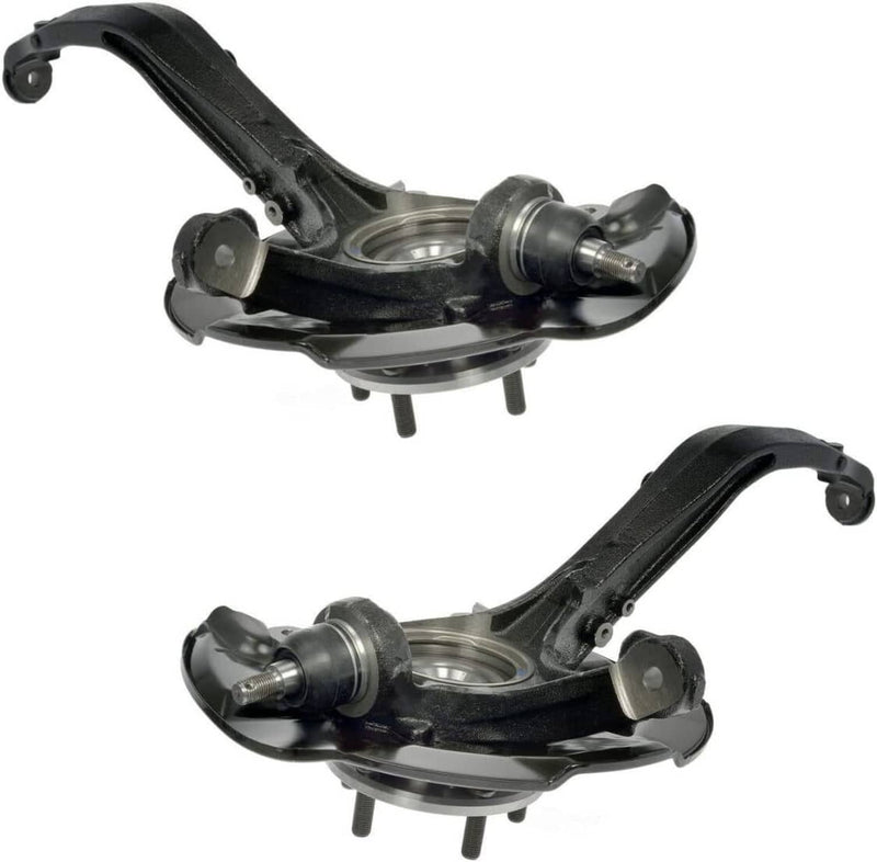 Front Steering Knuckles Wheel Hub Bearings for Honda Accord TSX 2009-2012