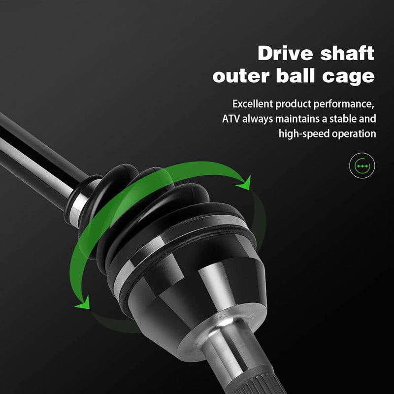 Rear Right Left CV Joint Axles Pair for Polaris Sportsman 570 EFI EPS 2014