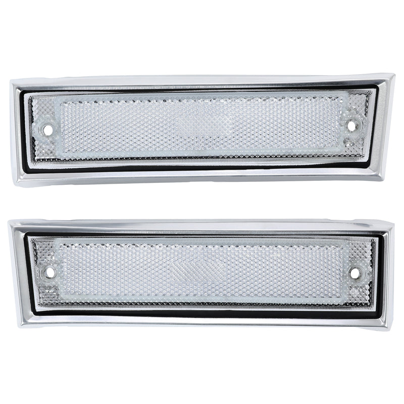 Side Marker Clear Lens for Chevy, for GMC Jimmy Blazer C/K 1981-1991