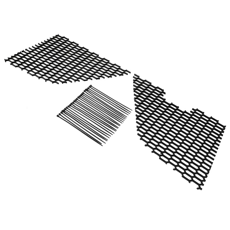 DURAFORCE Front Radiator Grill Mesh Guard Insert Covers for Chevy Corvette C8 2020-2024