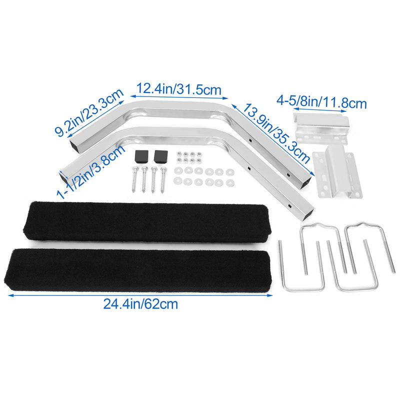 Universal Boat Trailer Bunk Board Guide 24.4" for Ski Fishing Pontoon Boat