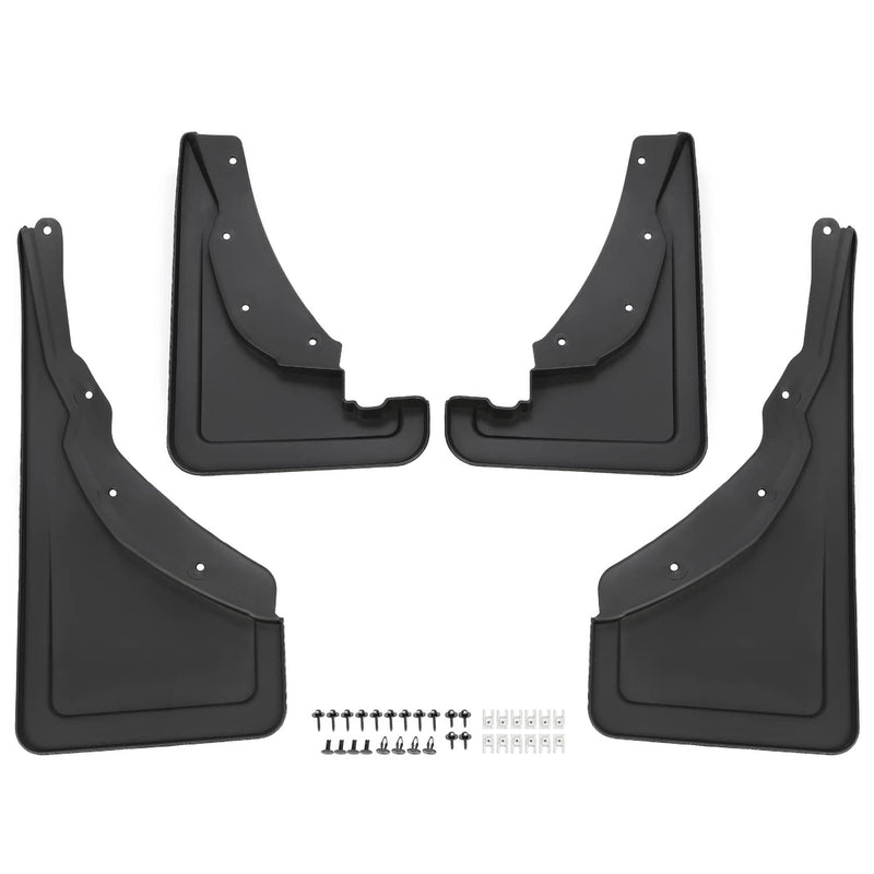 DURAFORCE Front Rear Mud Flaps Splash Guards for Ford Bronco Sport 2021 22 2024 Set of 4