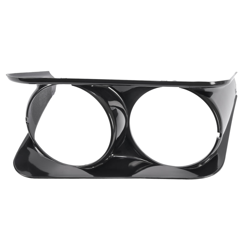 Black Headlight Bezel Trim Driver Side LH for Chevrolet C3 Corvette 1968-1982
