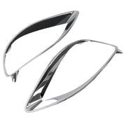 DURAFORCE Chrome Headlight Bezel Trim Left & Right for Freightliner Columbia 2001-2017