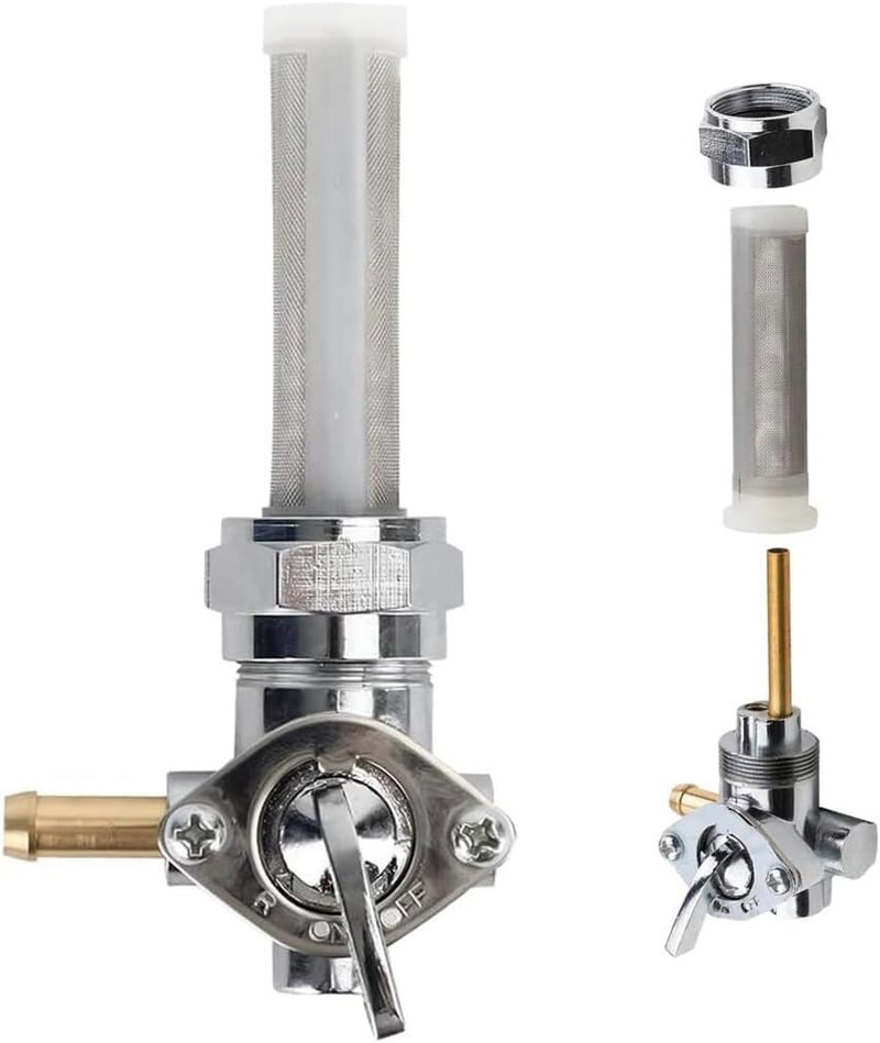 22mm Fuel Valve Petcock Left Spigot for Harley Davidson Sportster 883 1000