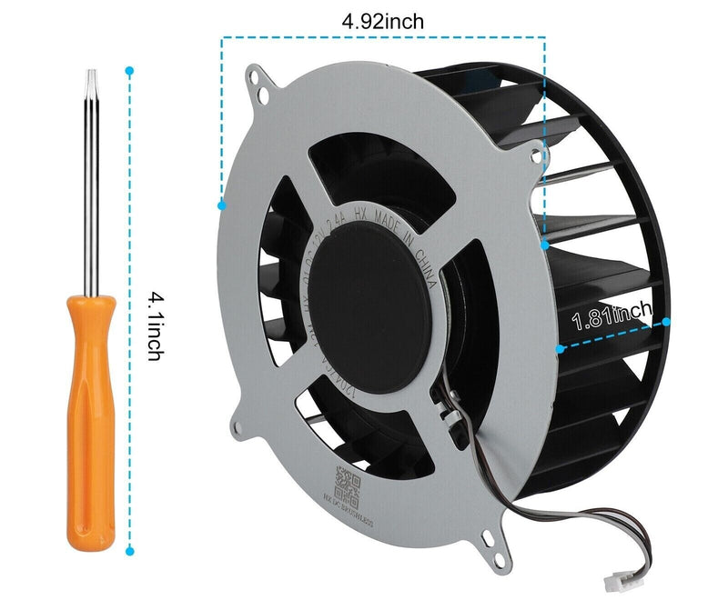 Internal Cooling Fan Cooler 23 Blades for PS5 PlayStation 5 Console