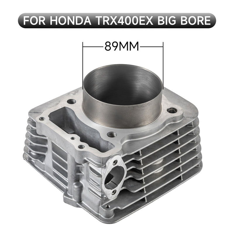 TRX400EX Big Bore Cylinder Piston Gasket Kit for Honda 1999-2008 89mm 440cc