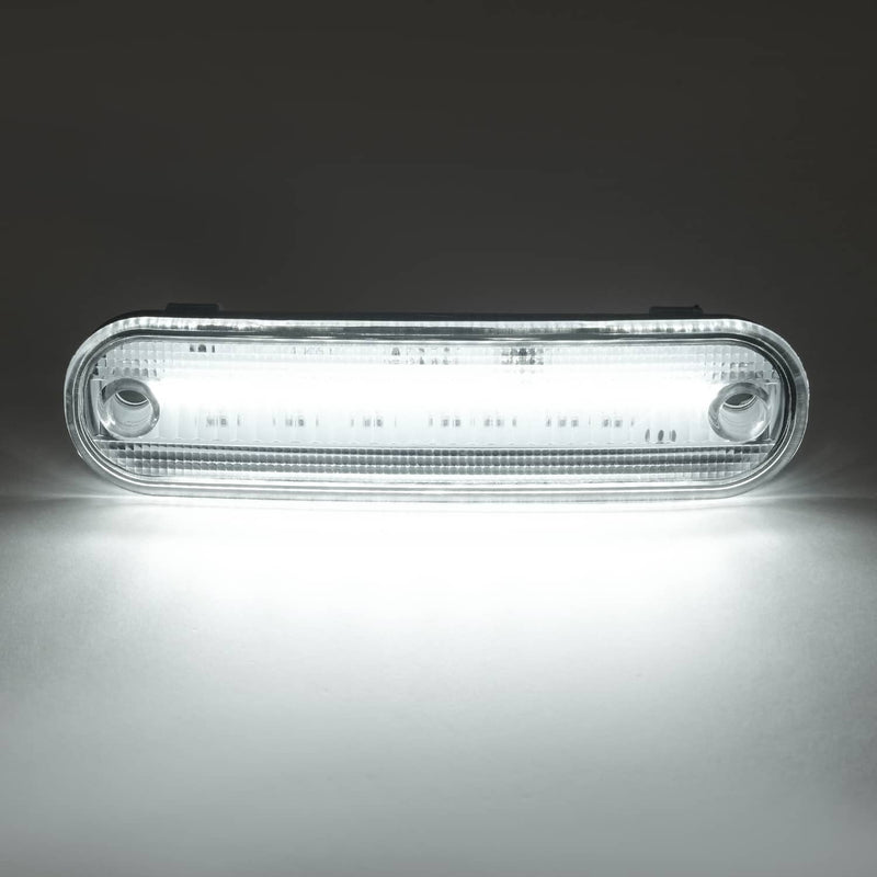 DURAFORCE Clear Front Rear LED Side Marker Light for Mazda Miata MX-5 1990-2005 4PCS
