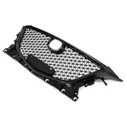 DURAFORCE 15 Honeycomb Upper Grille Bumper Assembly Set for Mazda 3 Axela 2014-2016 Black