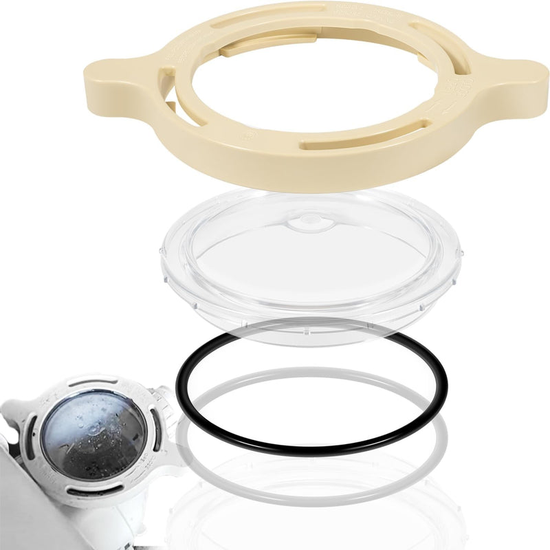 350090 Cam Clamp 350091 Lid O-Ring Replacement for Pentair SuperFlo Locking Ring
