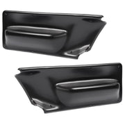 DURAFORCE Door Panel Inserts for VW Volkswagen Beetle 2003-2010 Black Left And Right Pair