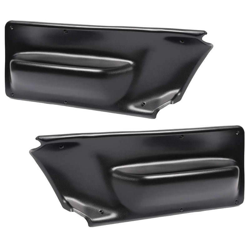 DURAFORCE Door Panel Inserts for VW Volkswagen Beetle 2003-2010 Black Left And Right Pair