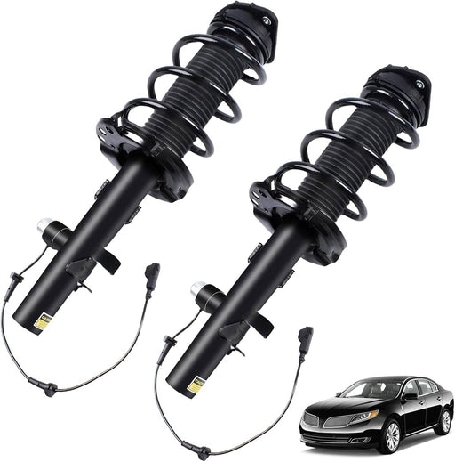 DURAFORCE Pair Front Shock Struts Assys w/Electronic for 2015-2019 Lincoln MKC EJ7Z18124K