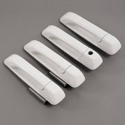DURAFORCE Outside Door Handle White for Dodge Ram 1500 2009-2024 2500 2011-2025 4 Pcs