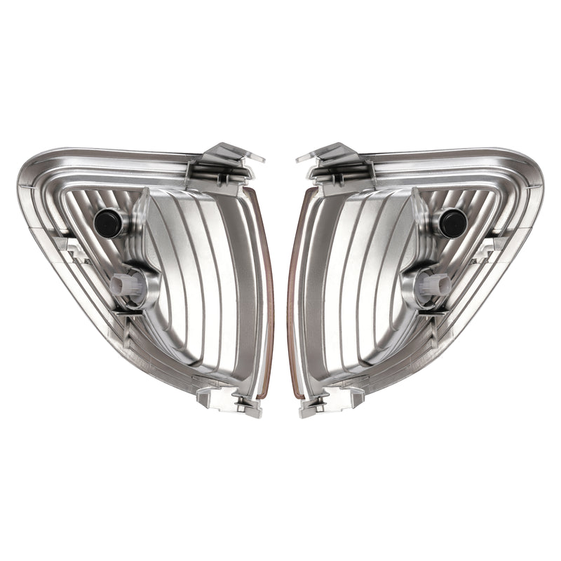 Side Marker Corner Parking Lights Turn Signal Chrome for Toyota Tacoma 01-04 2PC